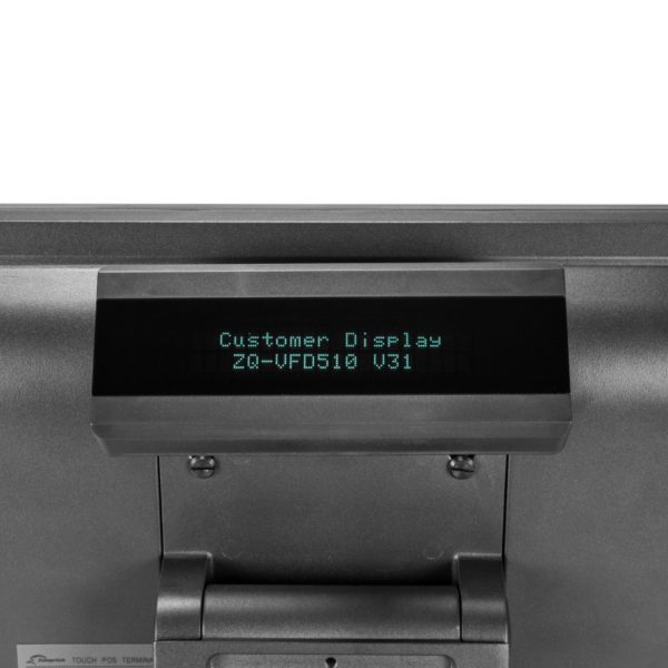 Kassenhardware 12 Zoll Kundendisplay für das Kassensystem in schwarz
